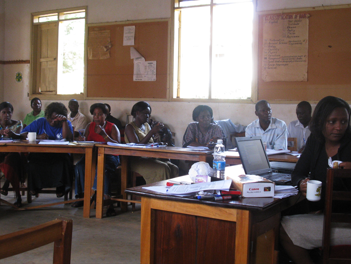 OLAO engaging Women Village Leaders in 